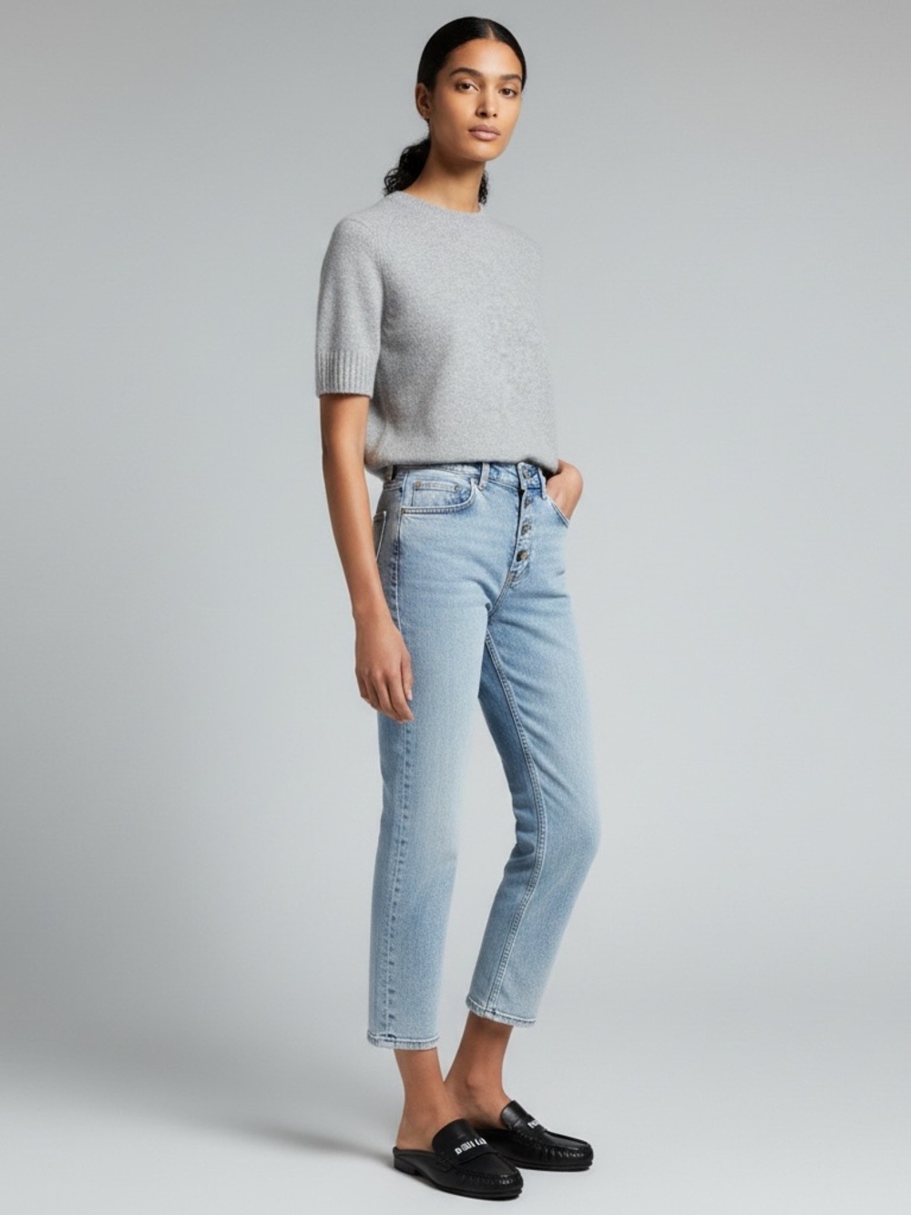 Anine Bing button fly jeans size 25